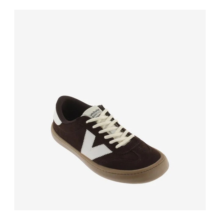 Olmo Barefoot Adultos Efecto Piel y Contraste Chocolate