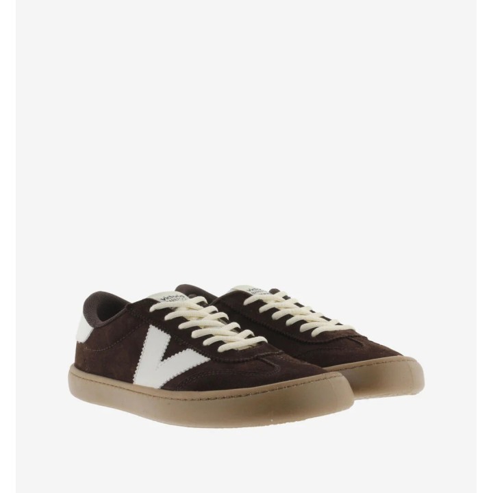 Olmo Barefoot Adultos Efecto Piel y Contraste Chocolate