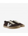 Olmo Barefoot Adultos Efecto Piel y Contraste Chocolate