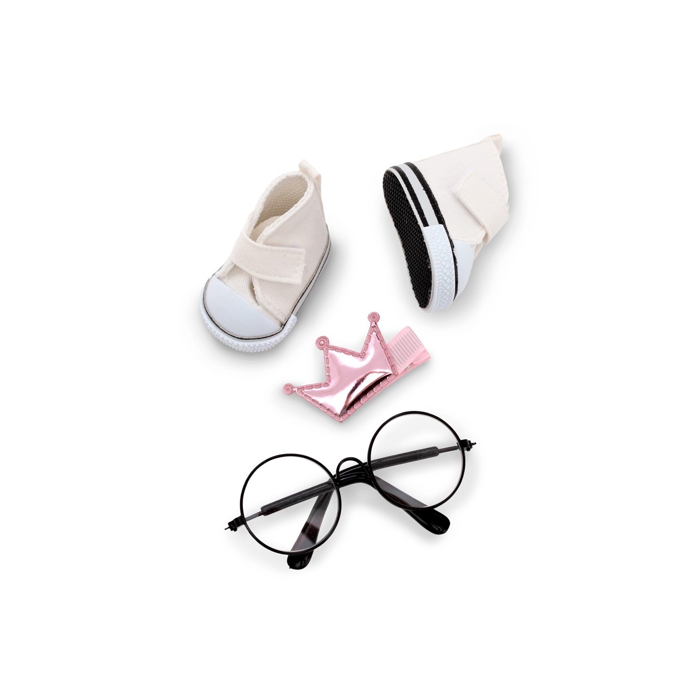 Conjunto Calzado y Complementos Gafas y Sneakers Beige