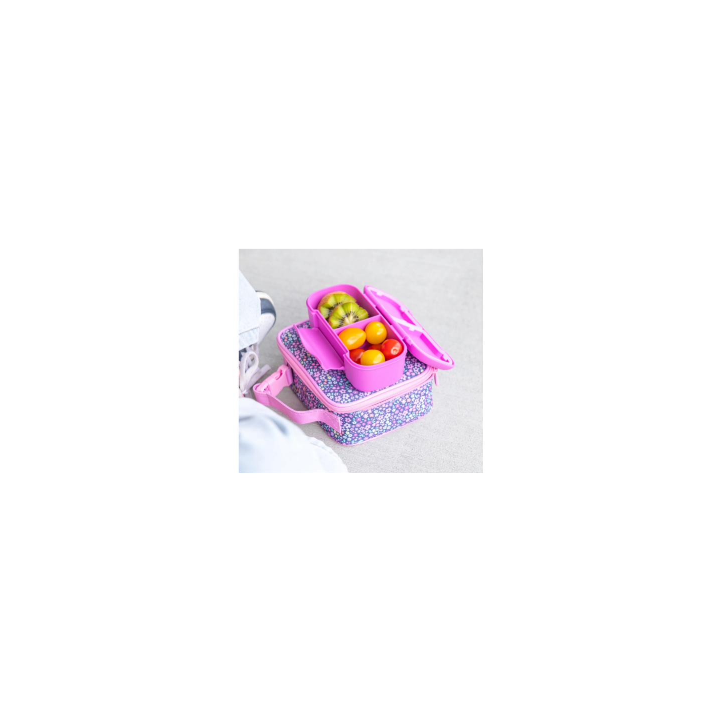 Lunch Box 2 Compartimentos Fuchsia