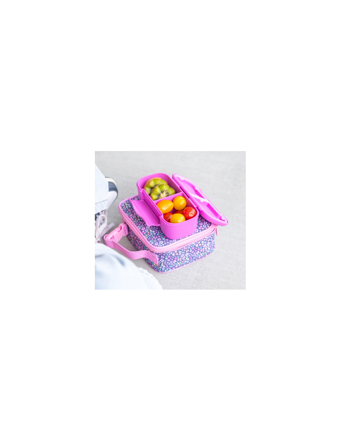 Lunch Box 2 Compartimentos Fuchsia