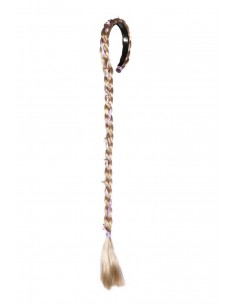 Trenza Rubia Princesa de Cuento