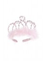 Diadema Princesa Rosa/Plata