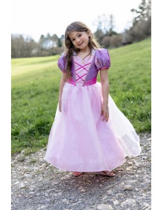 Vestido Princesa "Erase una Vez" Lila