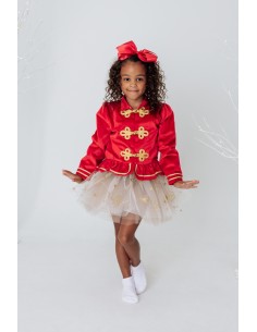 Tutu Estrellas Doradas 4-6 Años