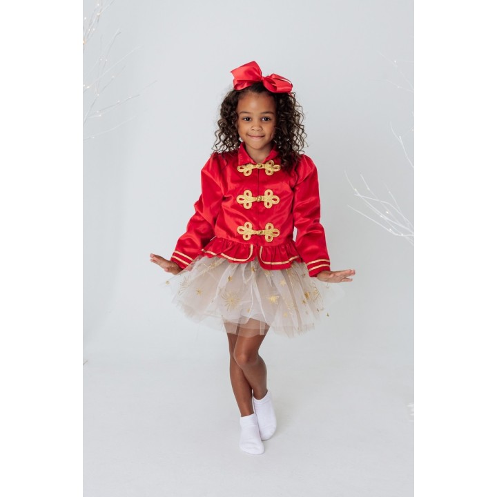 Tutu Estrellas Doradas 4-6 Años