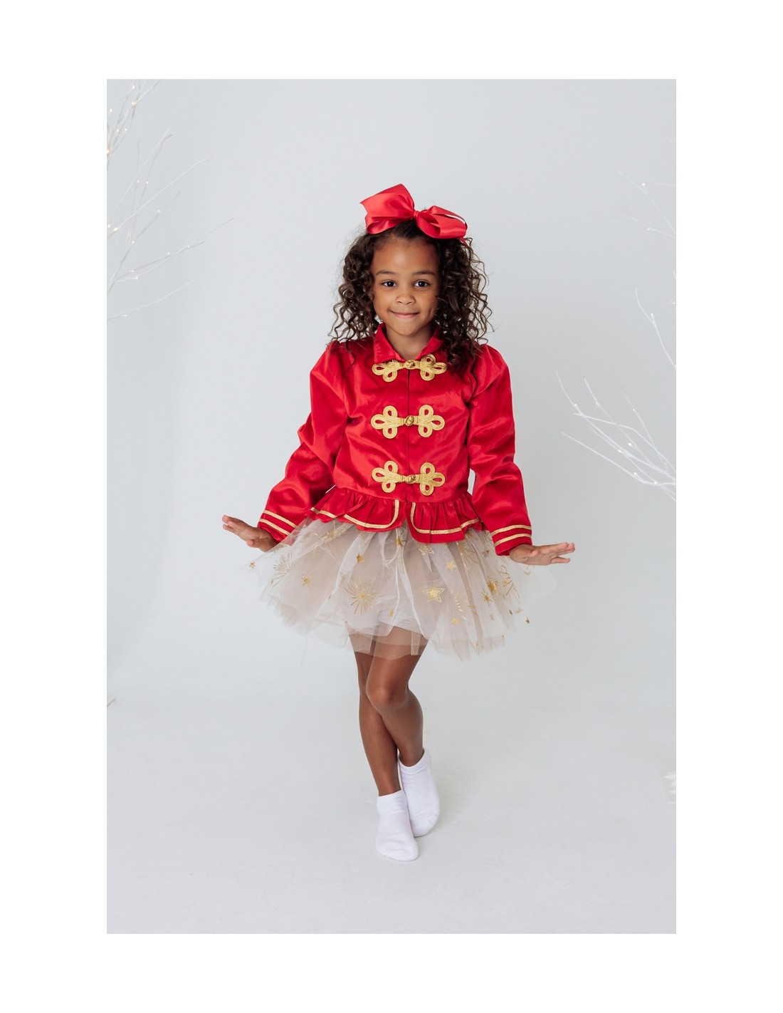 Tutu Estrellas Doradas 4-6 Años