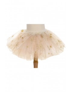 Tutu Estrellas Doradas 4-6 Años 2