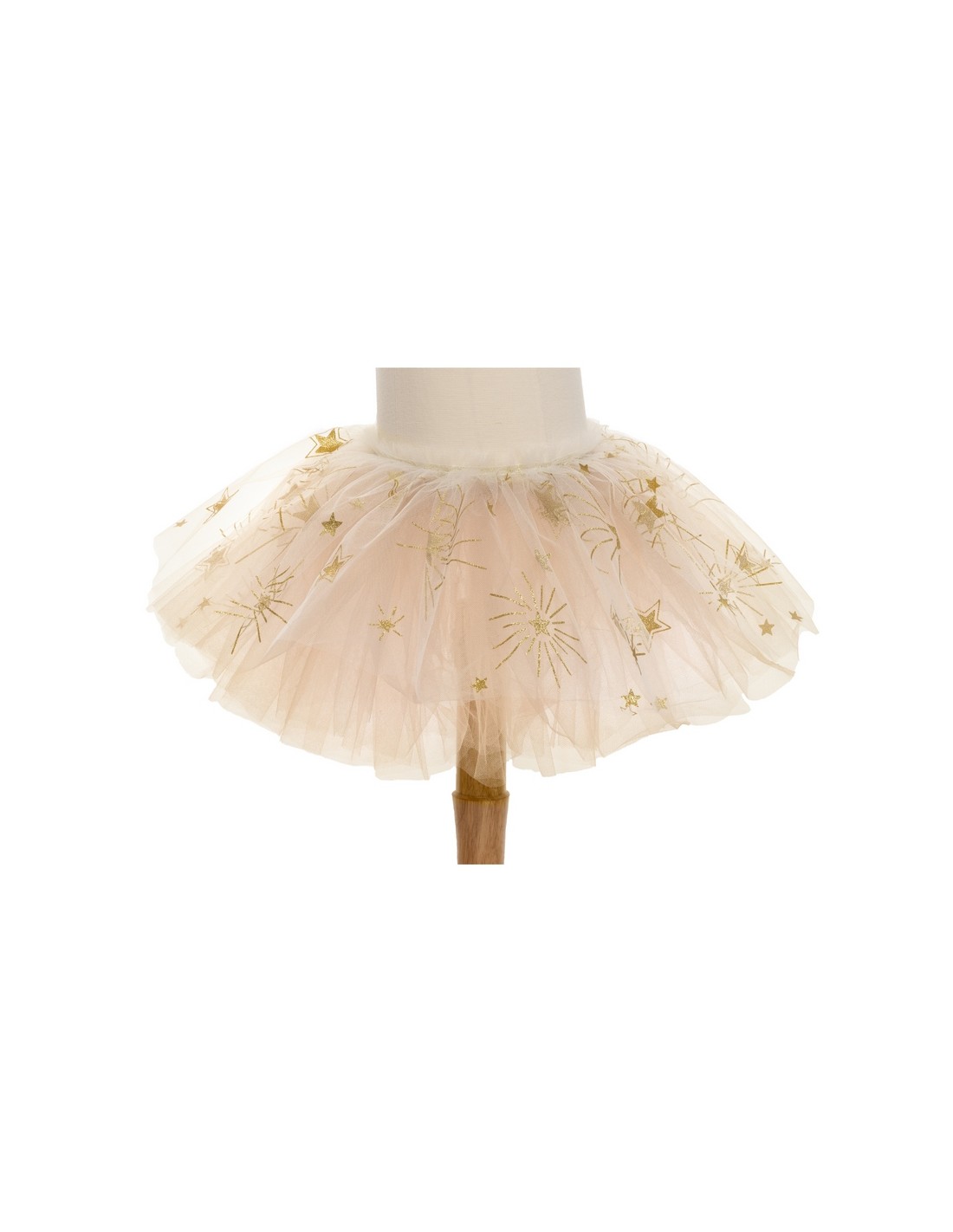 Tutu Estrellas Doradas 4-6 Años