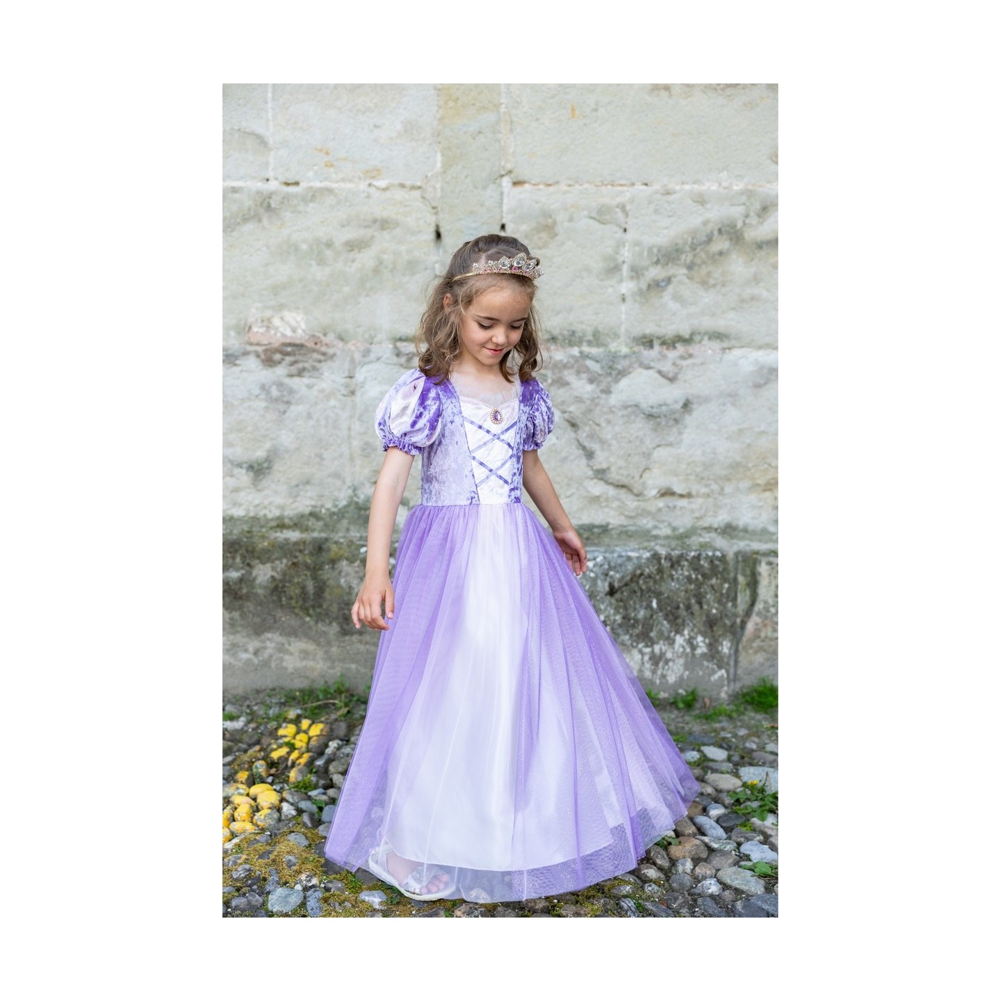 Vestido de Princesa de la Torre Terciopelo
