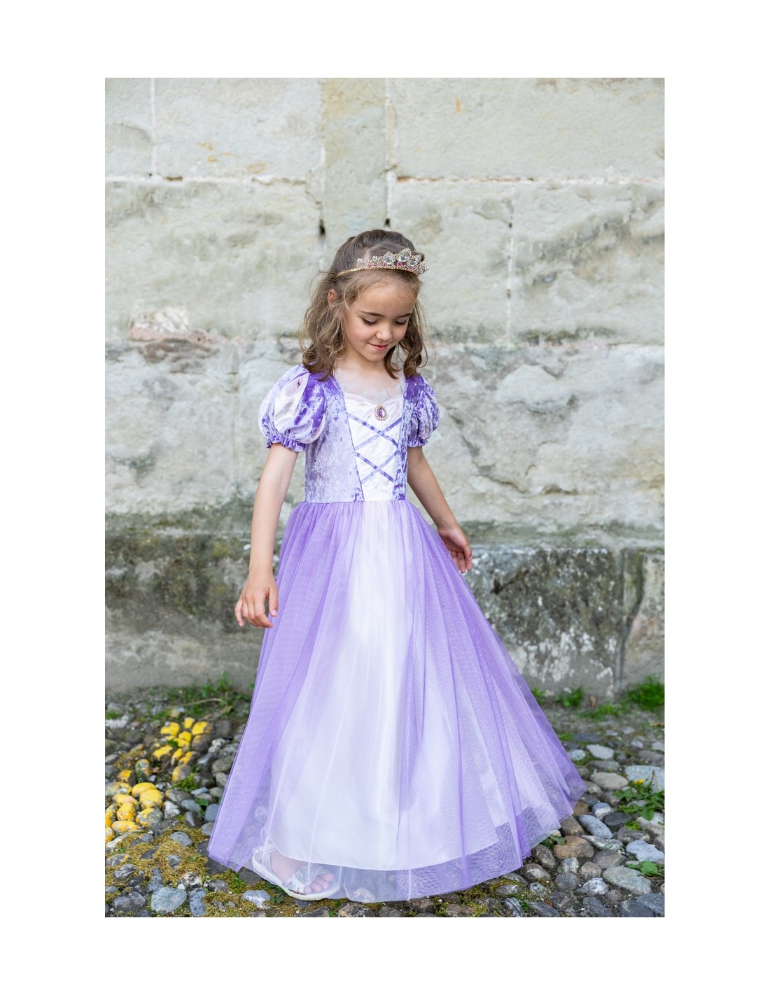 Vestido de Princesa de la Torre Terciopelo
