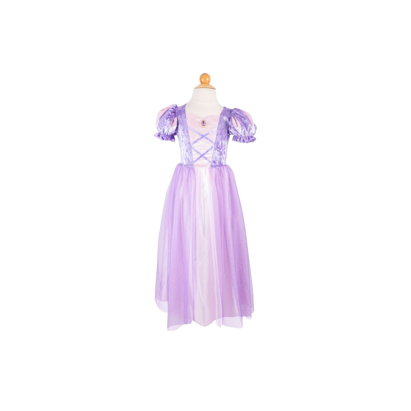 Vestido de Princesa de la Torre Terciopelo