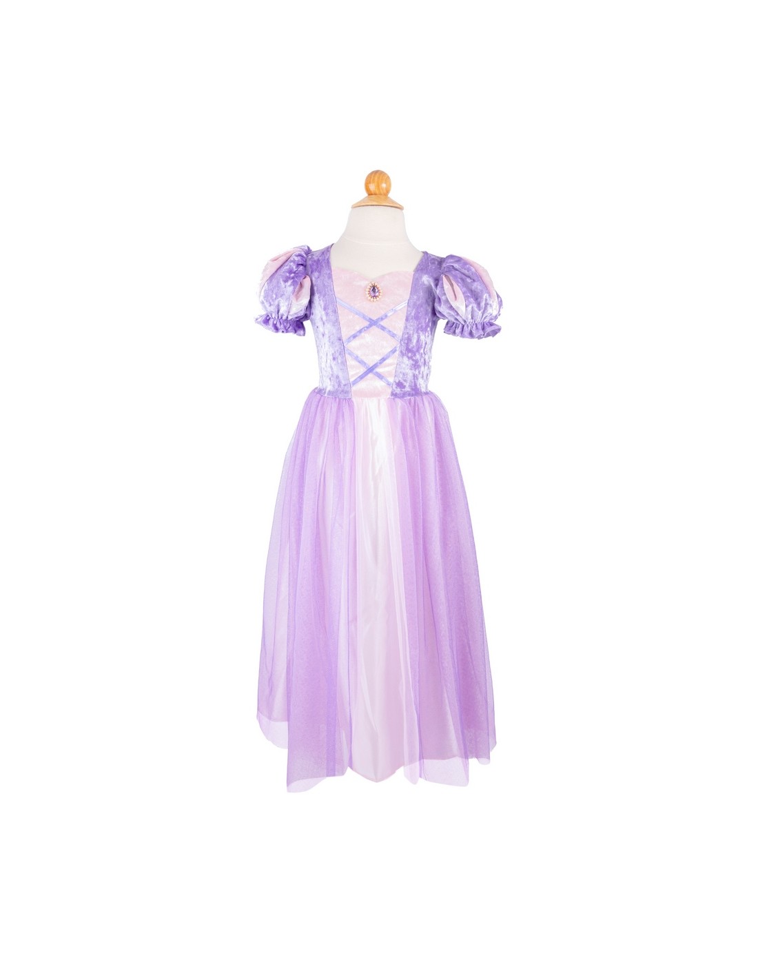 Vestido de Princesa de la Torre Terciopelo