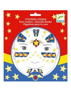 Pegatinas para la cara Superhéroe