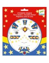 Pegatinas para la cara Superhéroe