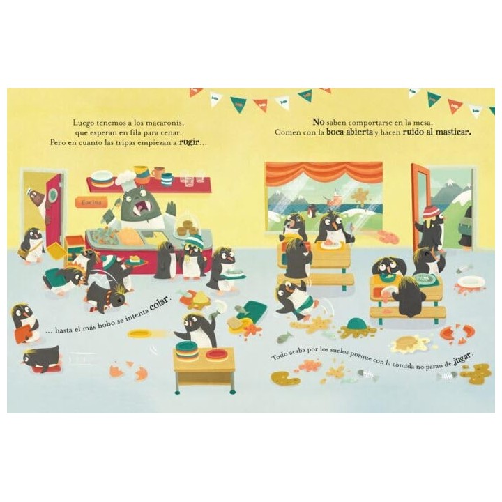 Buenos modales para pingüinos