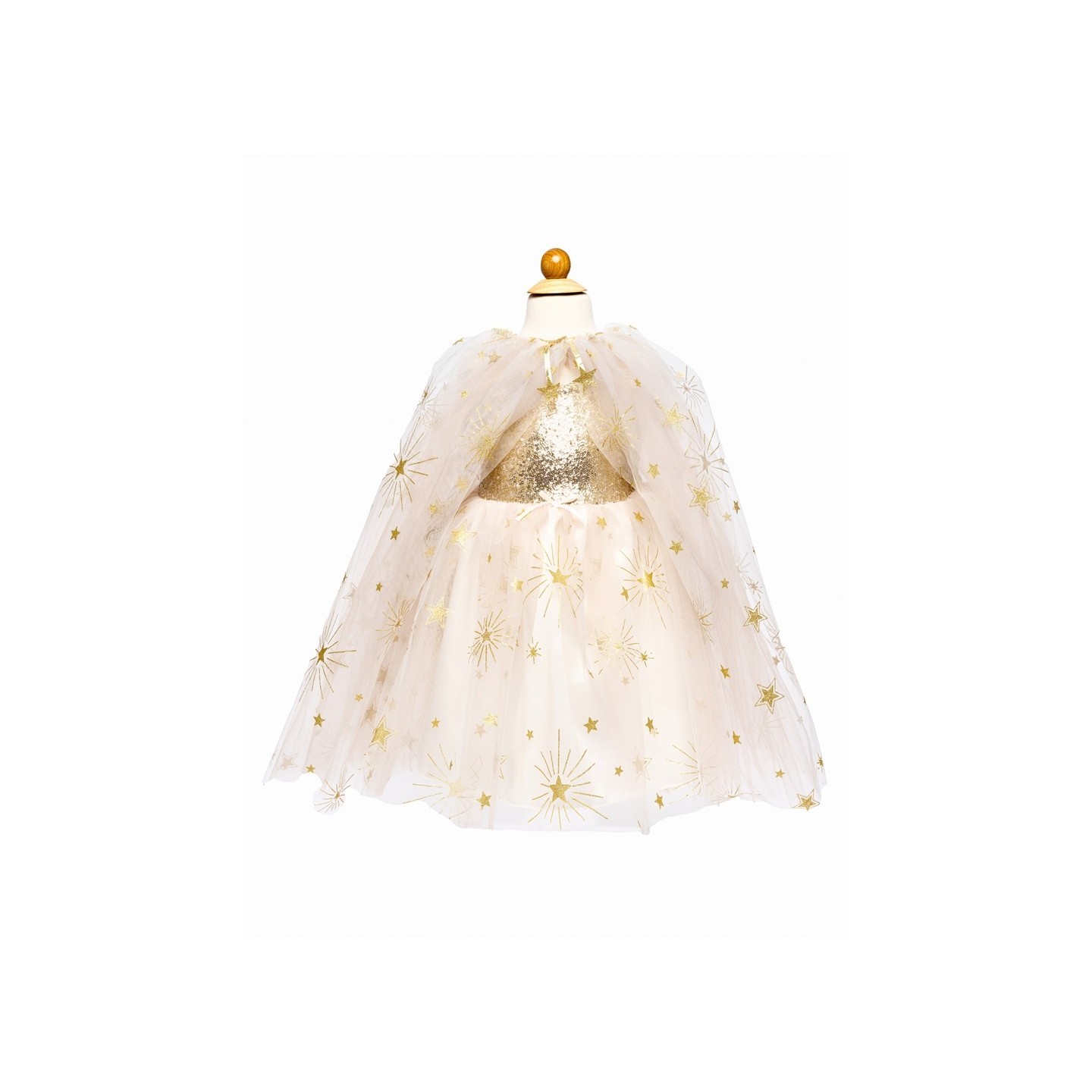 Vestido de Fiesta Dorado con Lentejuelas