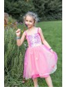 Vestido de Mariposa Rosa