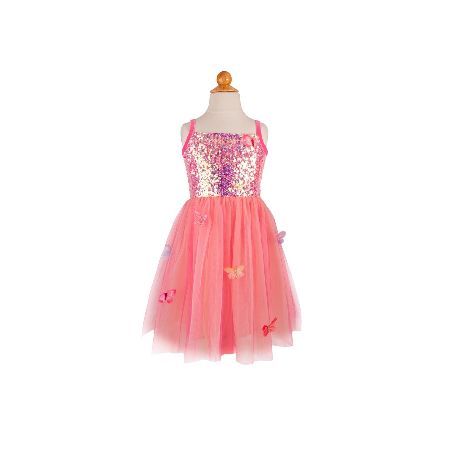 Vestido de Mariposa Rosa