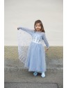 Vestido de Princesa de Invierno Azul