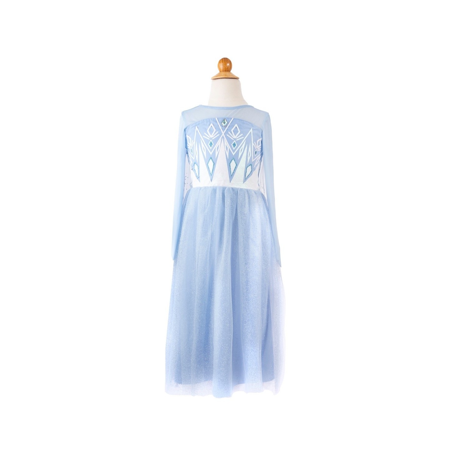 Vestido de Princesa de Invierno Azul