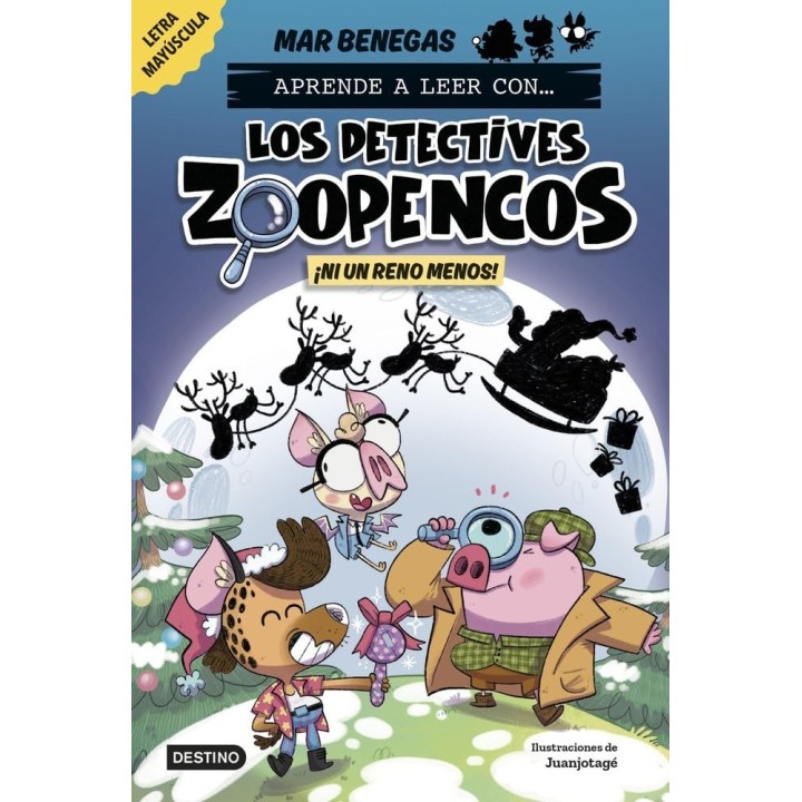 Aprende a leer con... Los Detectives Zoopencos 9. ¡Ni un reno menos!