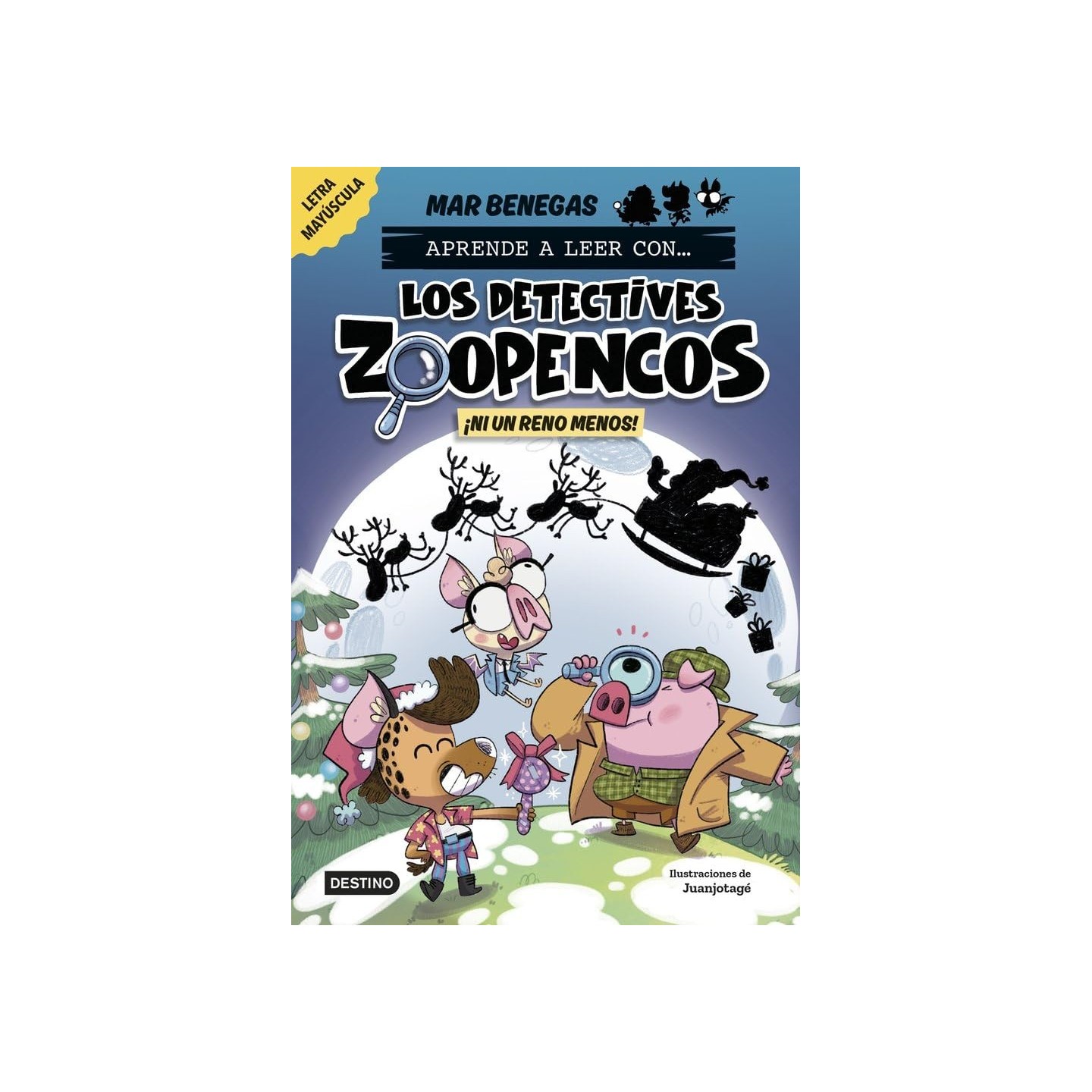 Aprende a leer con... Los Detectives Zoopencos 9. ¡Ni un reno menos!