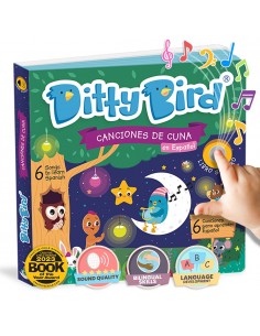 Libro Juego canta en Español Ditty Bird CANCIONES DE CUNA