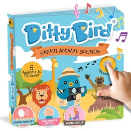 Libro Juego en Inglés Ditty Bird SONIDOS DE ANIMALES