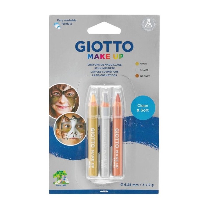 Lápices Maquillaje Colores Metalizados
