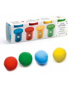 Pasta Moldear 4 Botes Colores Basicos