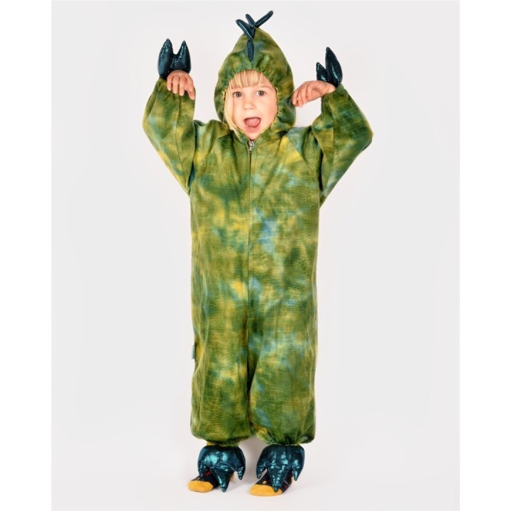 Disfraz Dino Verde 3-4 años