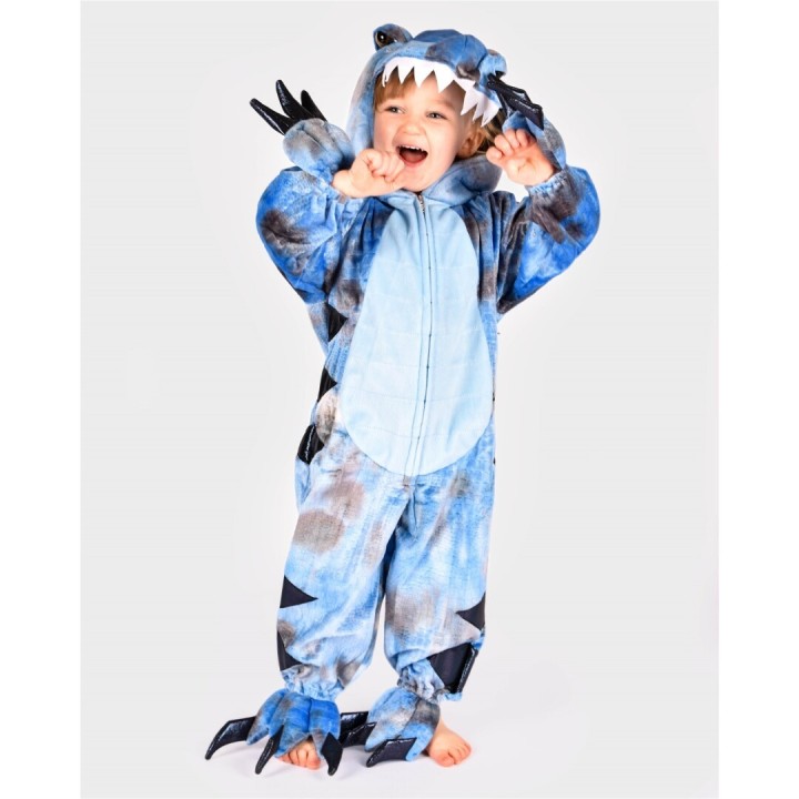 Disfraz Dino Azul 3-4 años