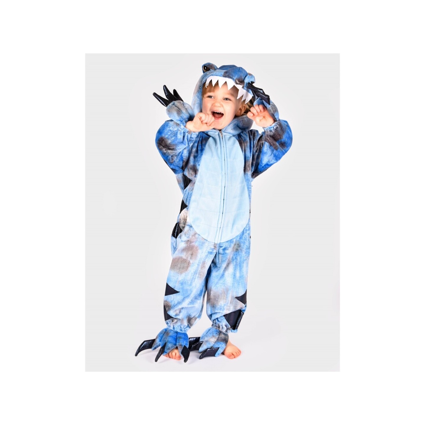 Disfraz Dino Azul 3-4 años