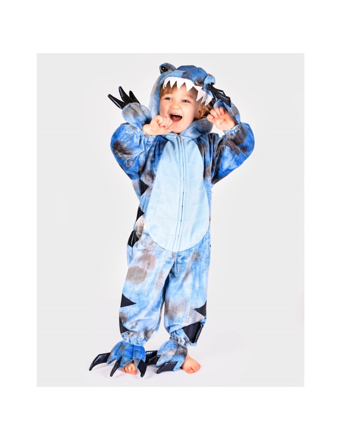 Disfraz Dino Azul 3-4 años