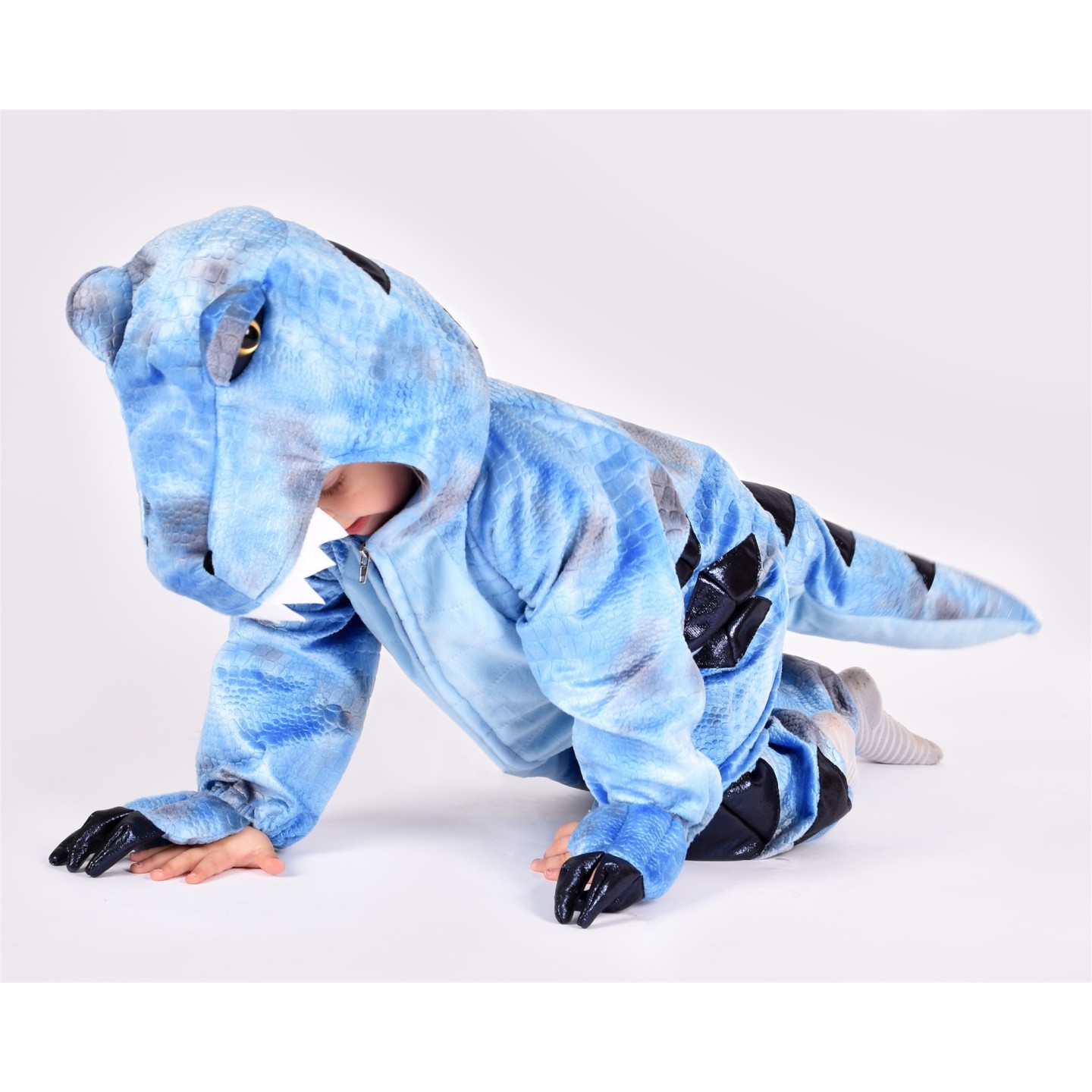 Disfraz Dino Azul 3-4 años