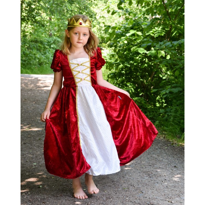 Disfraz Princesa Rojo 2-4 años