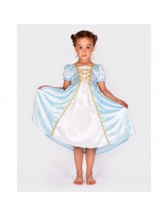 Disfraz Princesa Azul 2-4 años