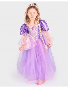 Disfraz Princesa Púrpura 2-4 años