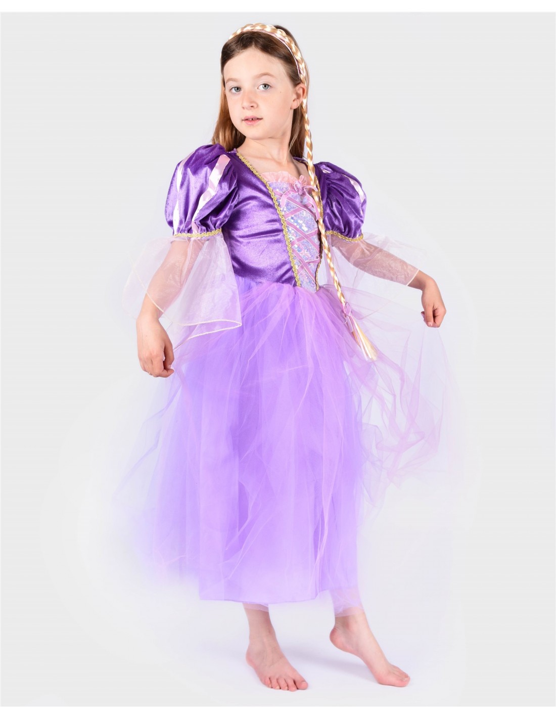 Disfraz Princesa Púrpura 2-4 años