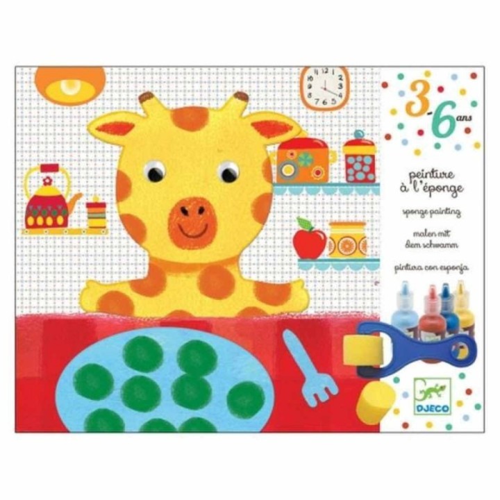 Pintura con Esponja - Las aventuras de los Peluches