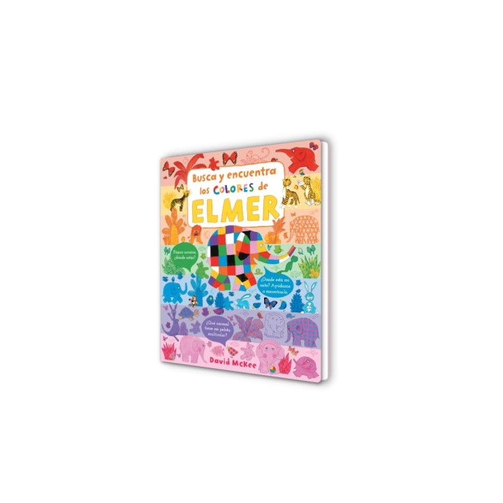 Busca y encuentra los colores de Elmer