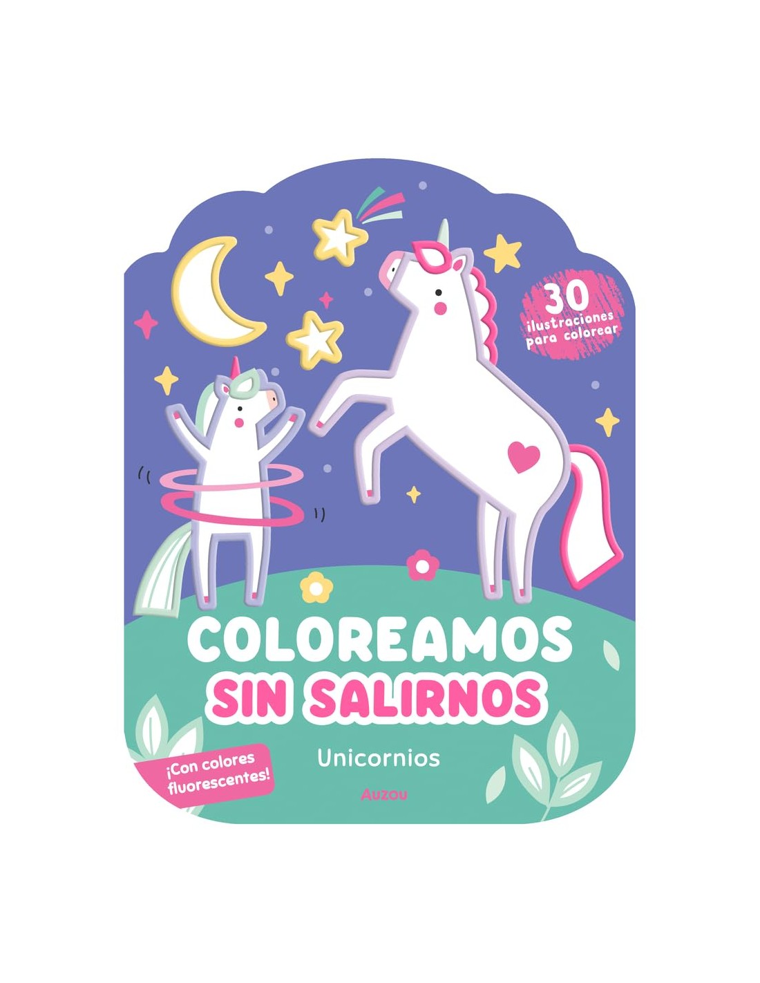 Coloreamos sin salirnos. Unicornios