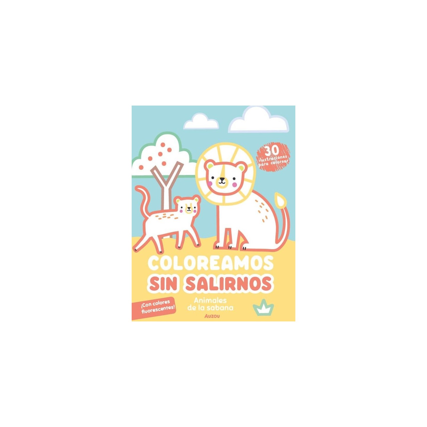 Coloreamos sin salirnos. Animales de la Sabana