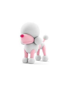 Hey Clay Cachorro Caniche Set 3 2