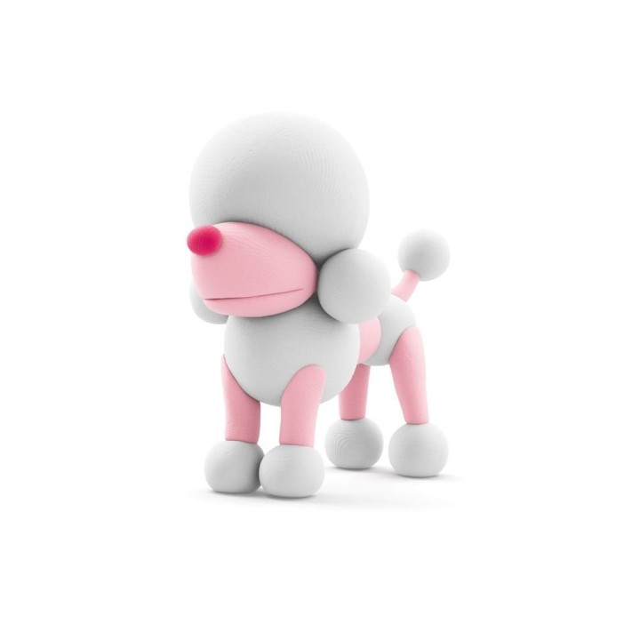 Hey Clay Cachorro Caniche Set 3