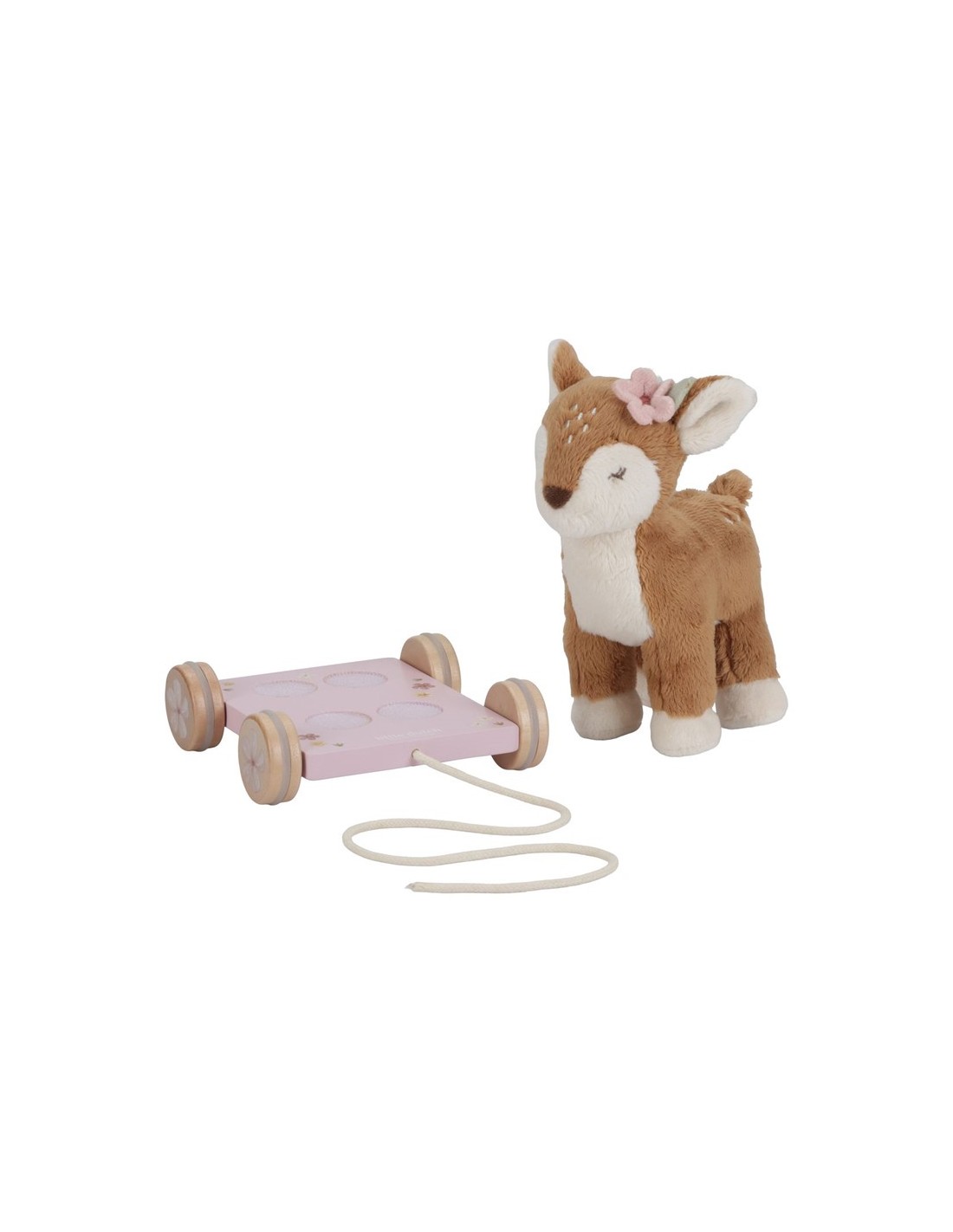 Arrastre Ciervo Peluche Fairy Garden