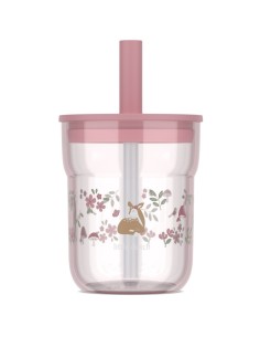 Vaso Infantil con Pajita Fairy Garden 250ml