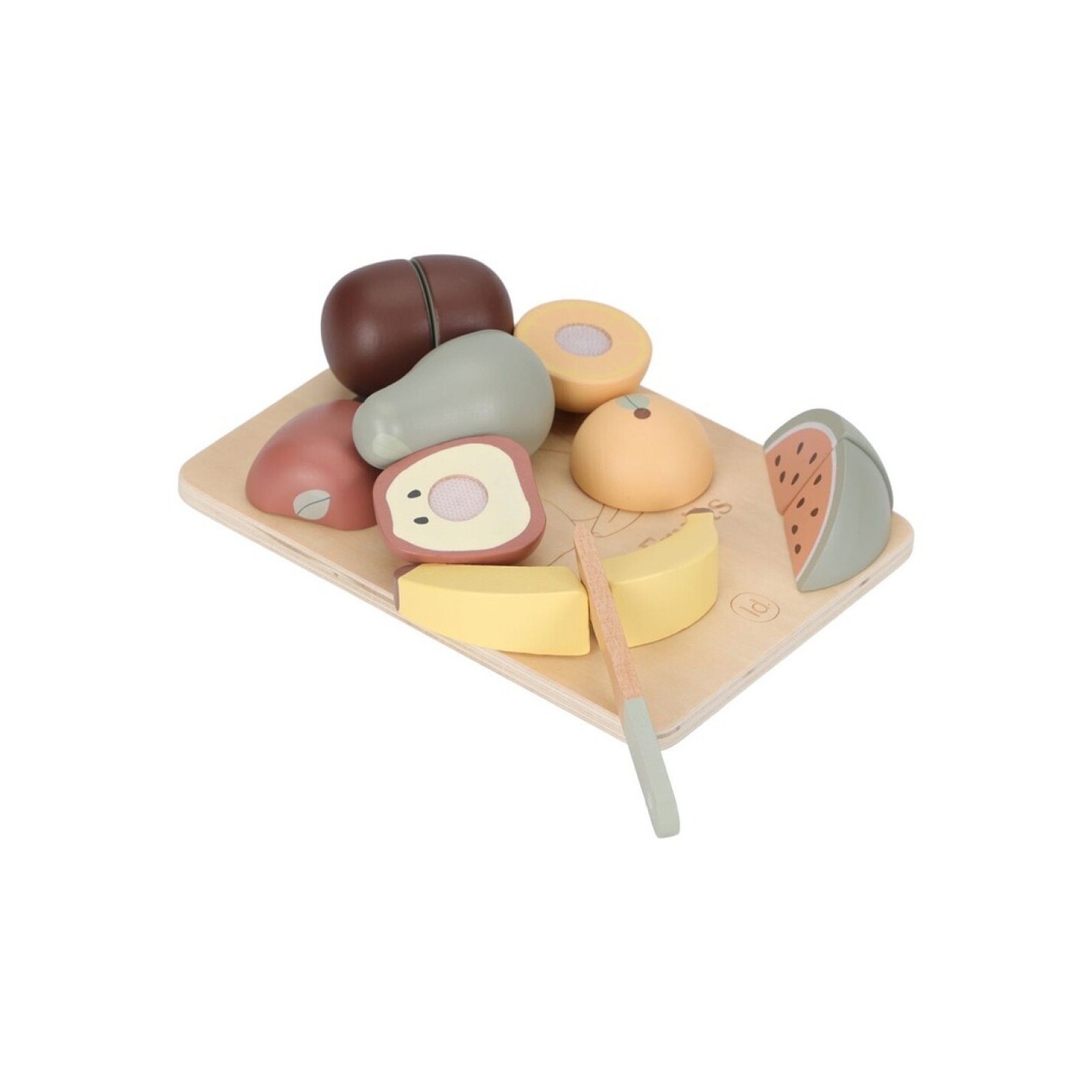Frutas de Madera para cortar